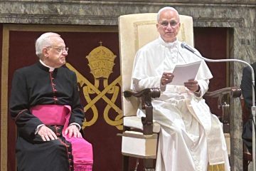 XXII. Generalna skupština Družbe Misionara Krvi Kristove – Papa Lav XIV. misionarima