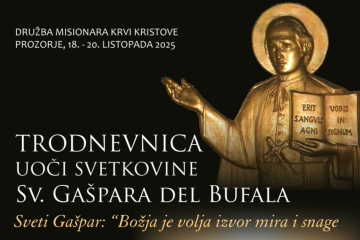 Trodnevnica uoči svetkovine sv. Gašpara, 18.-20.10.2025.